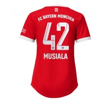 Bayern Munich Jamal Musiala #42 Hemmatröja Dam 2022-23 Korta ärmar
